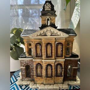 Ceramic Building Figurine